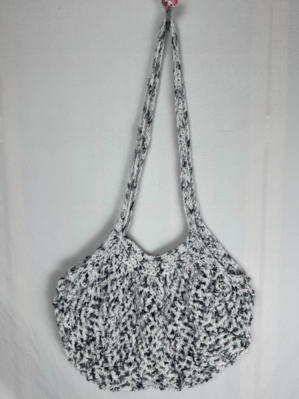 Driftwood & Dreams Crochet Tote | Handmade Coastal Market Bag | Boho Tote